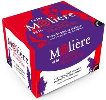 Couverture du livre « La boîte Molière & la Comédie Française » de  aux éditions Marabout