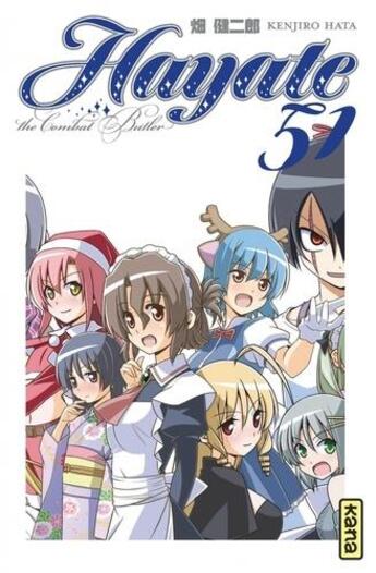 Couverture du livre « Hayate the combat butler Tome 51 » de Kenjiro Hata aux éditions Kana