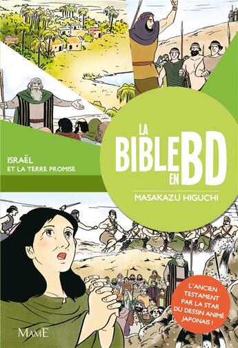 Couverture du livre « La bible en BD t.2 ; Israël et la terre promise » de  aux éditions Mame