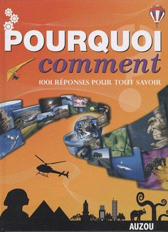 Couverture du livre « Pourquoi comment 1001 réponses » de Jean-Francois Bueno aux éditions Philippe Auzou