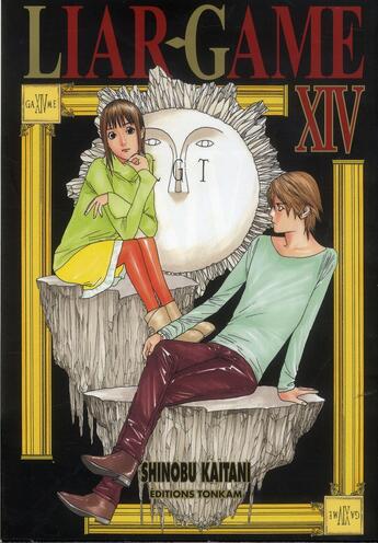 Couverture du livre « Liar game Tome 14 » de Shinobu Kaitani aux éditions Delcourt