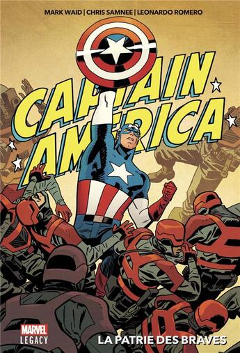 Couverture du livre « Captain America : ² » de Mark Waid et Chris Samnee aux éditions Panini