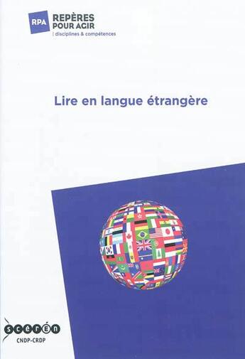 Couverture du livre « Lire en langue étrangère » de  aux éditions Crdp Bordeaux