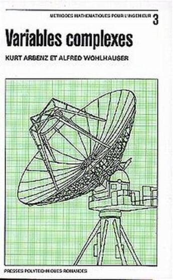 Couverture du livre « Variables complexes » de Arbenz/Wohlhauser aux éditions Ppur