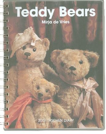 Couverture du livre « Teddy bears ; 2007 taschen diary » de Mirja De Vries aux éditions Taschen