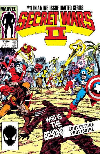 Couverture du livre « Les Guerres Secrètes II » de Jim Shooter et Al Milgrom aux éditions Panini