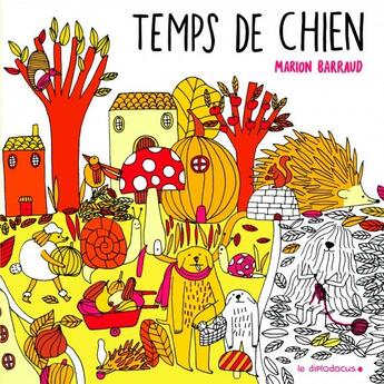 Couverture du livre « Temps de chien » de Marion Barraud aux éditions Le Diplodocus