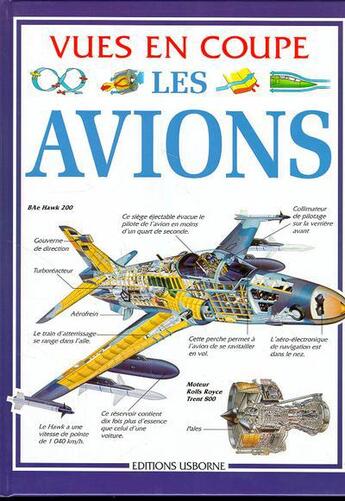 Couverture du livre « Avions » de Cartwright Stephen et Gifford Clive aux éditions Usborne