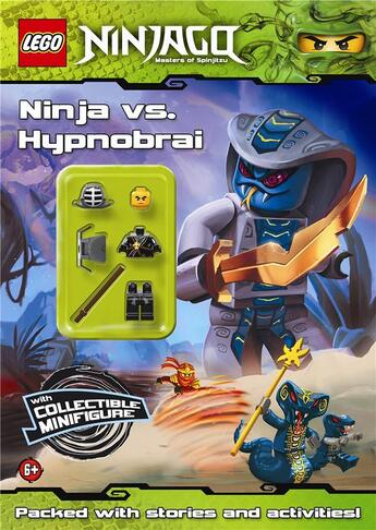 Couverture du livre « Lego Ninjago - masters of Spinjitzu ; Ninja vs. Hypnobrai » de  aux éditions Ladybird