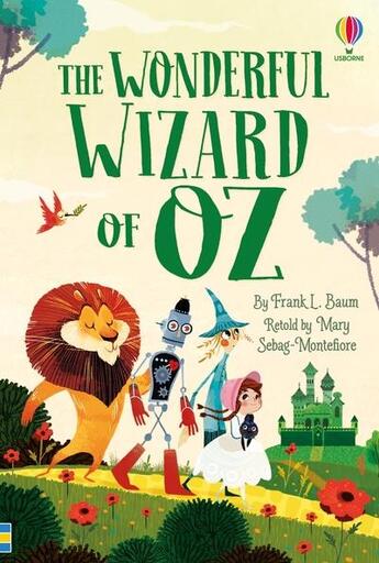 Couverture du livre « The wizard of Oz » de Mary Sebag-Montefiore et Lorena Alvarez aux éditions Usborne