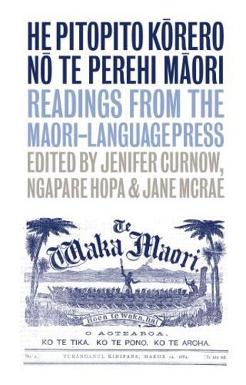 Couverture du livre « He Pitopito Korero No Te Perehi Maori » de Jenifer Curnow aux éditions Auckland University Press