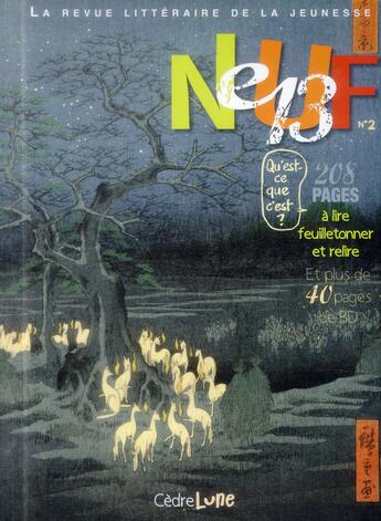 Couverture du livre « Neuf 13 T.2 » de  aux éditions Cedre Lune