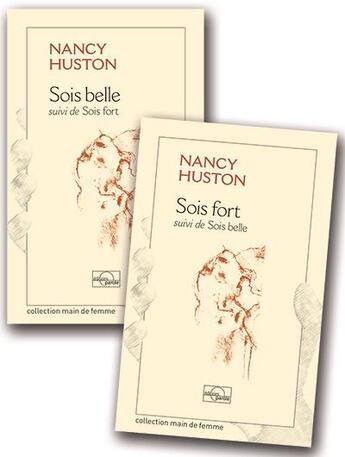 Couverture du livre « Sois belle ; sois fort » de Nancy Huston aux éditions Parole