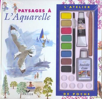 Couverture du livre « Paysages A L'Aquarelle » de Colbert-A aux éditions Hatier