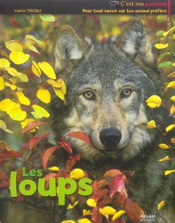 Couverture du livre « Loups (les) » de Amandine Labarre aux éditions Milan