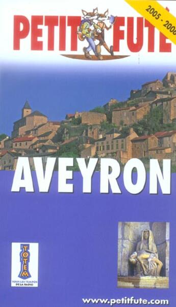 Couverture du livre « AVEYRON (édition 2005/2006) » de Collectif Petit Fute aux éditions Le Petit Fute