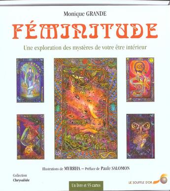 Couverture du livre « Feminitude » de Monique Grande aux éditions Le Souffle D'or