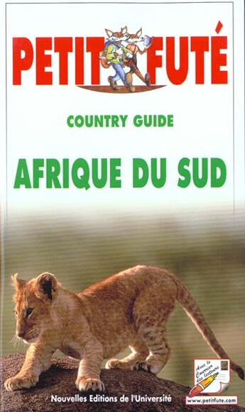 Couverture du livre « Afrique du sud 2000, le petit fute » de Collectif Petit Fute aux éditions Le Petit Fute