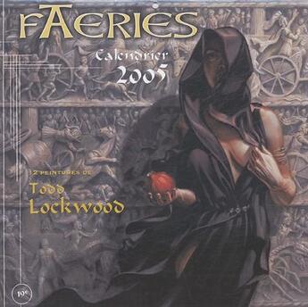 Couverture du livre « Calendrier faeries 2005 » de Todd Lockwood aux éditions Nestiveqnen
