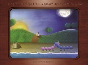 Couverture du livre « Le petit escargot qui voulait décrocher la lune » de Christelle Huet-Gomez aux éditions Kamishibais