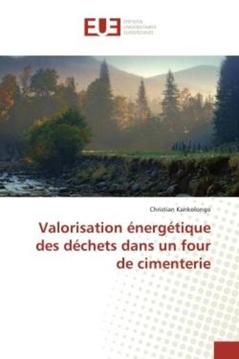 Couverture du livre « Valorisation energetique des dechets dans un four de cimenterie » de Kankolongo aux éditions Editions Universitaires Europeennes