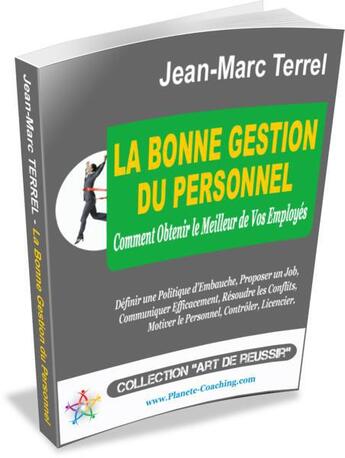 Couverture du livre « La bonne gestion du personnel » de Jean-Marc Terrel aux éditions Editions Coacheo