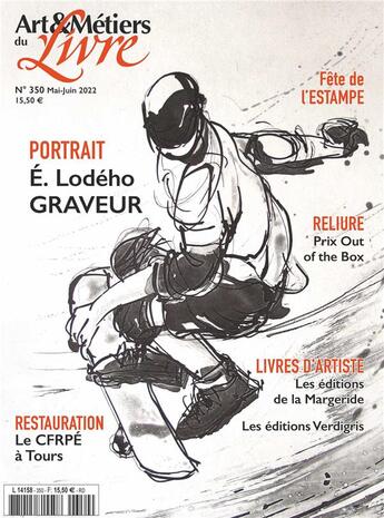 Couverture du livre « Art et metiers du livre n 350 - mai/juin 2022 » de  aux éditions Art Et Metiers Du Livre