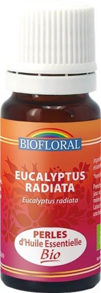 Couverture du livre « Perles essentielles eucalyptus radie - 20ml - bio » de  aux éditions Dg-exodif