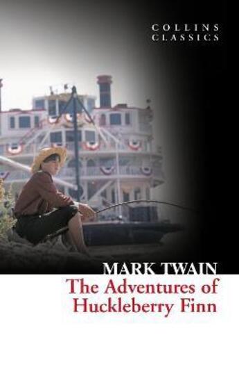 Couverture du livre « Adventures of huckleberry finn » de Mark Twain aux éditions Harper Collins Uk