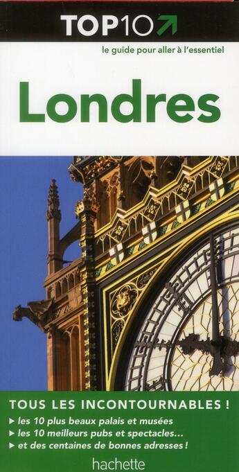 Couverture du livre « TOP 10 ; Londres » de  aux éditions Hachette Tourisme