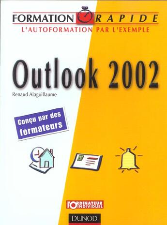 Couverture du livre « Outlook 2002 » de Renaud Alaguillaume aux éditions Dunod