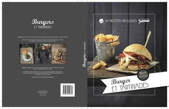 Couverture du livre « La sélection de burger et tartinades de Bread and Burger » de Morgan Canivet et Sylvie Ait-Ali aux éditions I2c