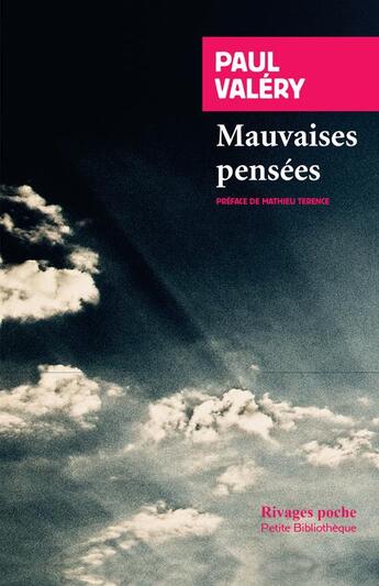 Couverture du livre « Mauvaises pensées » de Paul Valery aux éditions Rivages