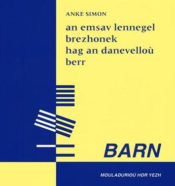 Couverture du livre « Emsav lennegel brezhonek » de Simon Anke aux éditions Mouladuriou Hor Yezh