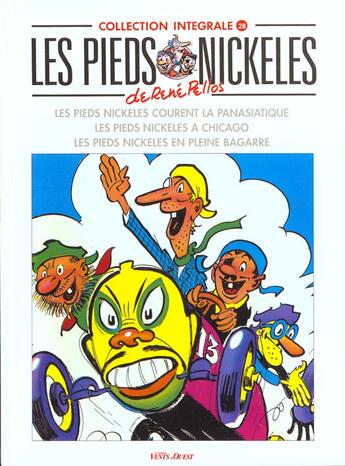 Couverture du livre « Les pieds nickelés ; intégrale t.28 » de Rene Pellos aux éditions Vents D'ouest