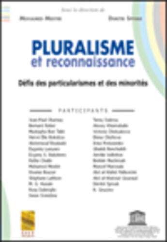 Couverture du livre « Pluralisme et reconnaissance » de Mestiri et Spivak aux éditions Iiit