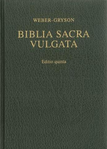 Couverture du livre « Biblia sacra vulgata » de  aux éditions Bibli'o