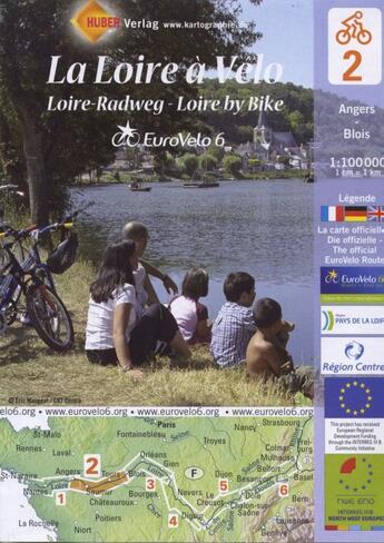 Couverture du livre « La Loire à vélo t.2 » de Collectif Michelin aux éditions Michelin