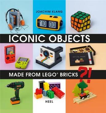 Couverture du livre « Iconic objects made from lego bricks » de Joachim Klang aux éditions Acc Art Books