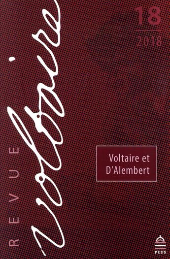 Couverture du livre « REVUE VOLTAIRE » de  aux éditions Pu De Paris-sorbonne