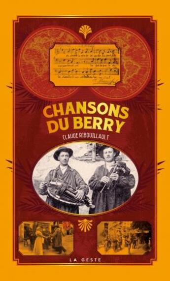 Couverture du livre « Chansons du Berry » de Claude Ribouillault aux éditions Geste