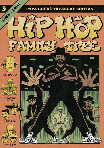 Couverture du livre « Hip hop family tree t.3 : 1983-1984 » de Ed Piskor aux éditions Papa Guede