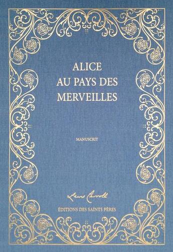Couverture du livre « Alice au pays des merveilles » de Lewis Carroll aux éditions Editions Des Saints Peres