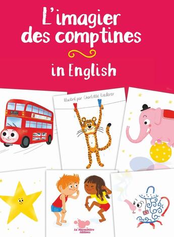 Couverture du livre « L'imagier des comptines in english » de  aux éditions La Marmotiere