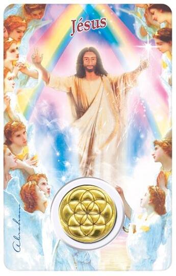 Couverture du livre « Medaille sur carte jesus » de  aux éditions Dg-exodif