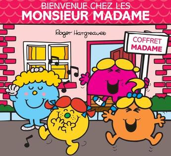 Couverture du livre « Bienvenue chez les Monsieur Madame ; coffret Madame » de Roger Hargreaves aux éditions Hachette Jeunesse