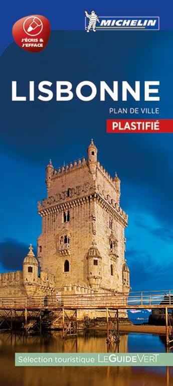 Couverture du livre « Lisbonne - plan de ville plastifie » de Collectif Michelin aux éditions Michelin