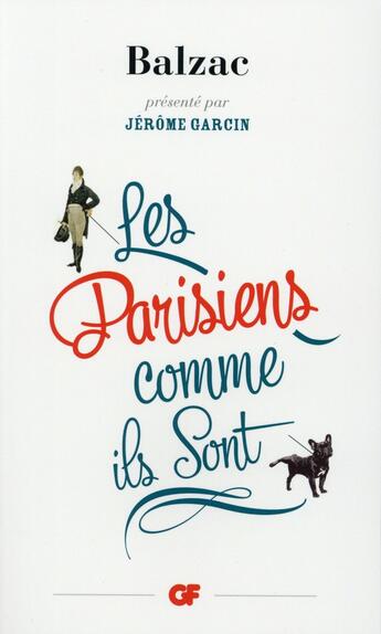 Couverture du livre « Les Parisiens comme ils sont » de Honoré De Balzac aux éditions Flammarion