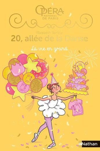 Couverture du livre « 20, allée de la danse - saison 2 Tome 4 : la vie en grand » de Magalie Foutrier et Elizabeth Barféty aux éditions Nathan