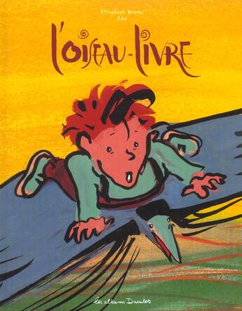 Couverture du livre « L'oiseau-livre » de Brami/Zau aux éditions Casterman